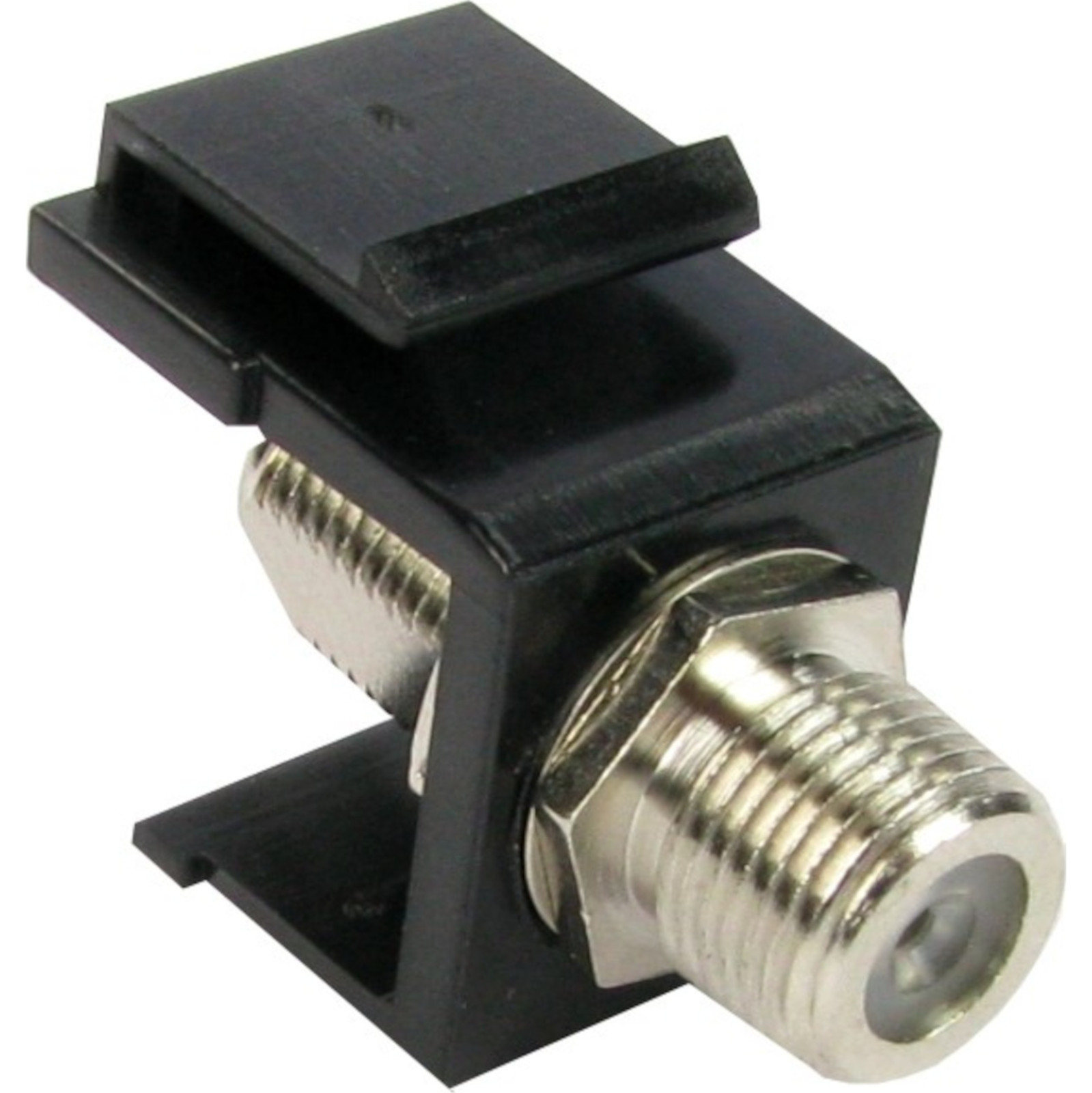 Aura - Keystone Satellite F-Type Coupler Insert Black